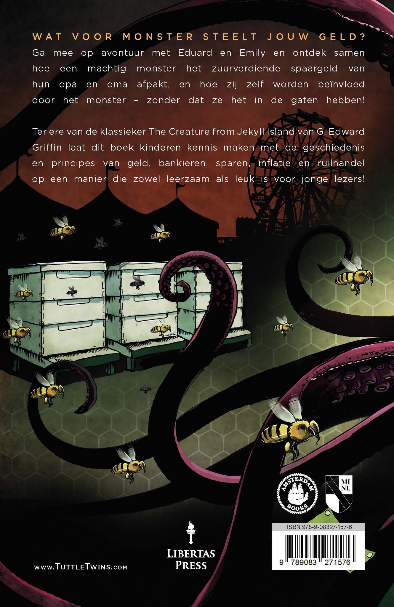 Connor Boyack - De Tuttle Tweeling en het monster van Jekyll eiland