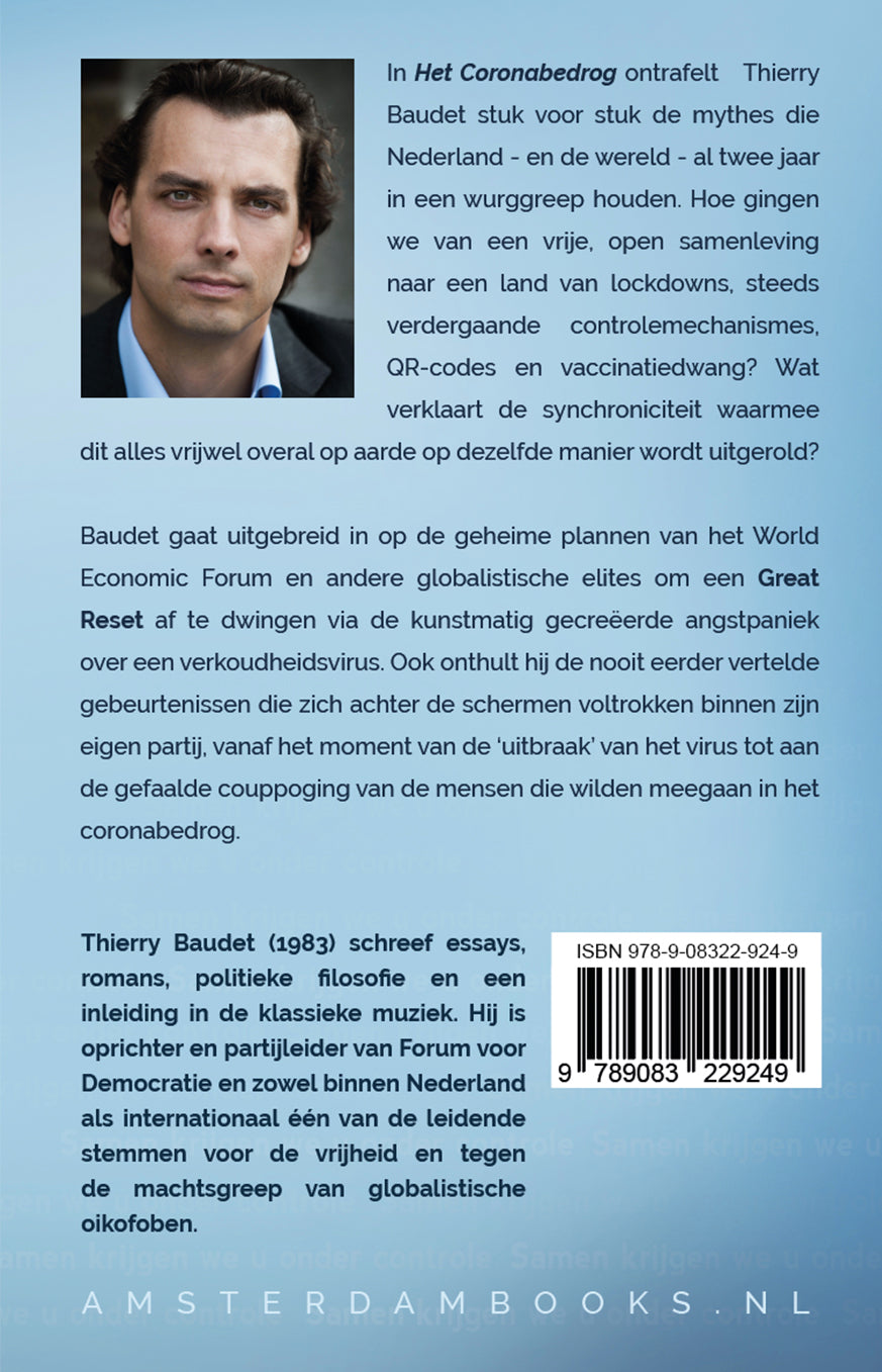 Thierry Baudet - Het Coronabedrog, de Globalistische Machtsgreep en de Great Reset
